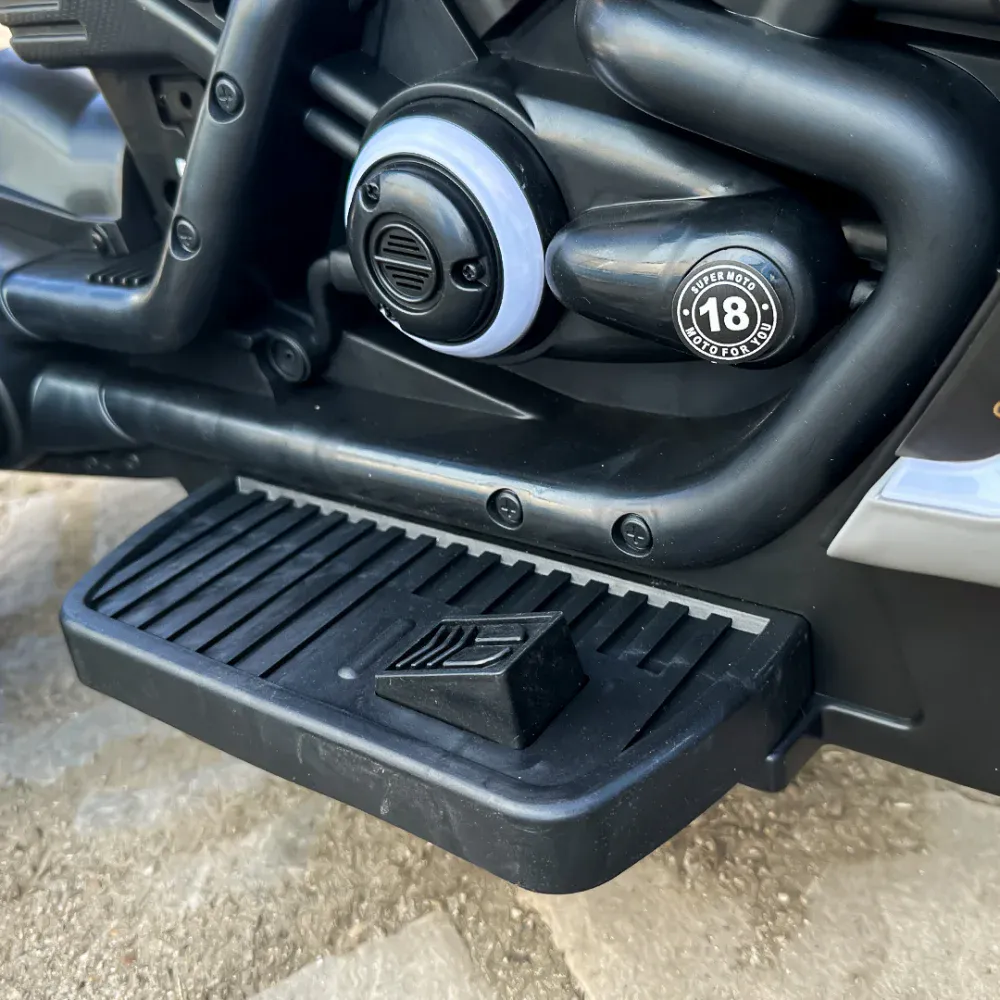 SuperMoto elektrisk motorsykkel for barn – 70W, 12V, Bluetooth