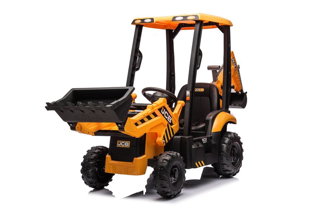 JCB Gravemaskin og Traktor 12V – Lekebil for små byggere