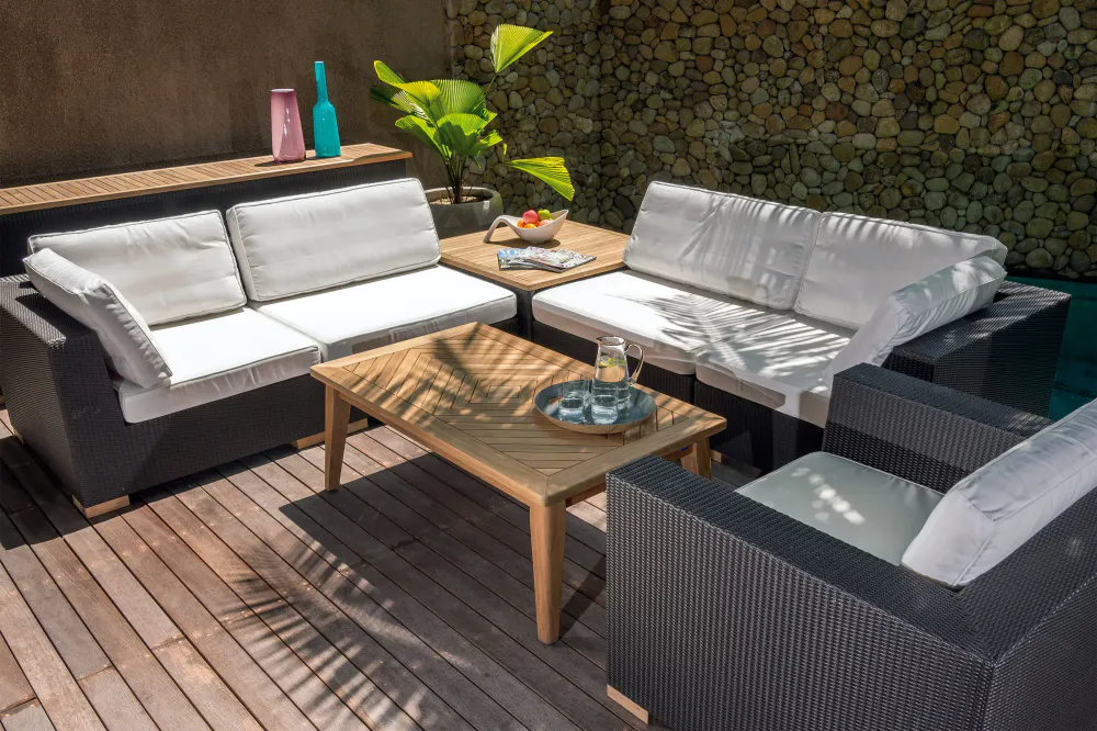 Hagebord Havanna i teak - Elegant og slitesterkt