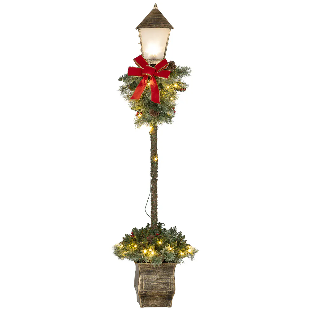 Julelykt 150 cm med 50 varmhvite LED-lys