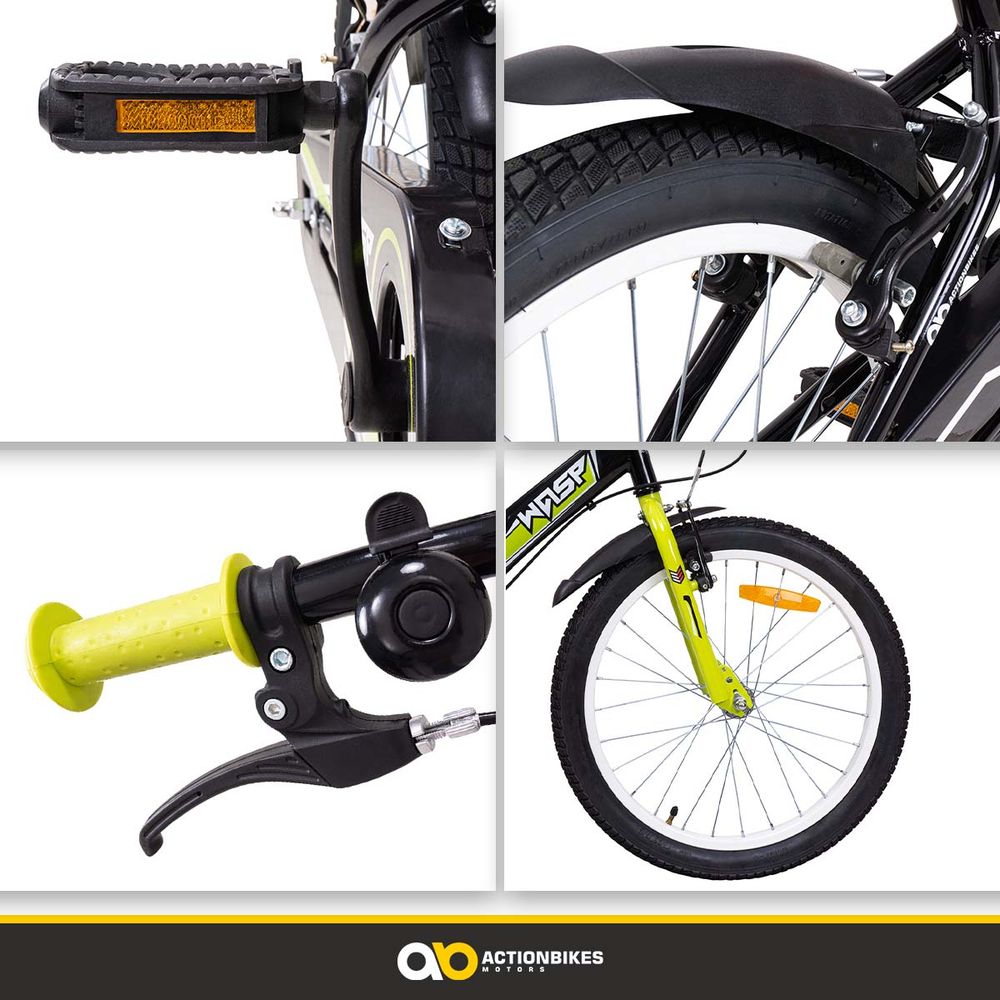 Barnesykkel Actionbikes Wasp 20