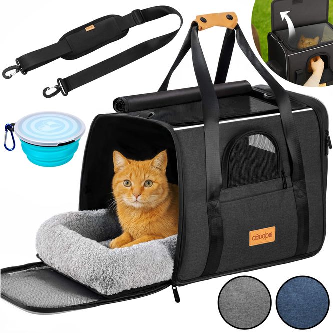 Hovedbilde Transportveske katt og små hunder 44x34x31 cm - fargevalg