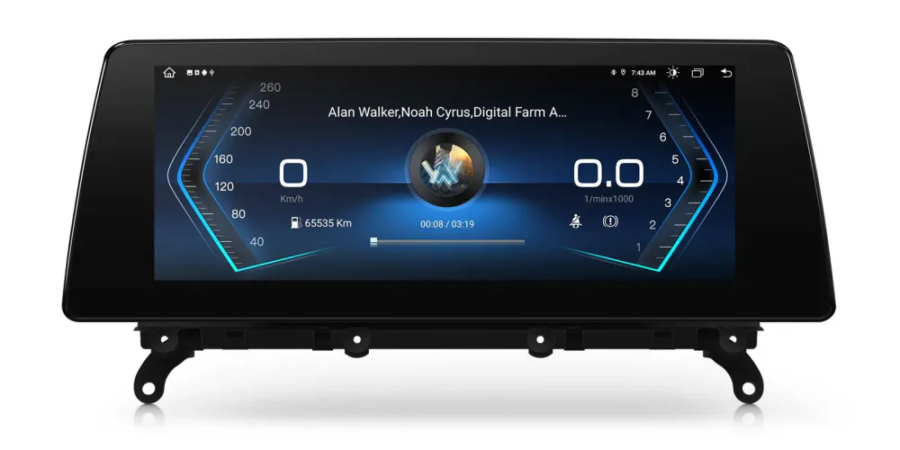 Bilstereo - BMW X3 F25 - X4 F26 - CarPlay - Android Auto - DAB+ 
