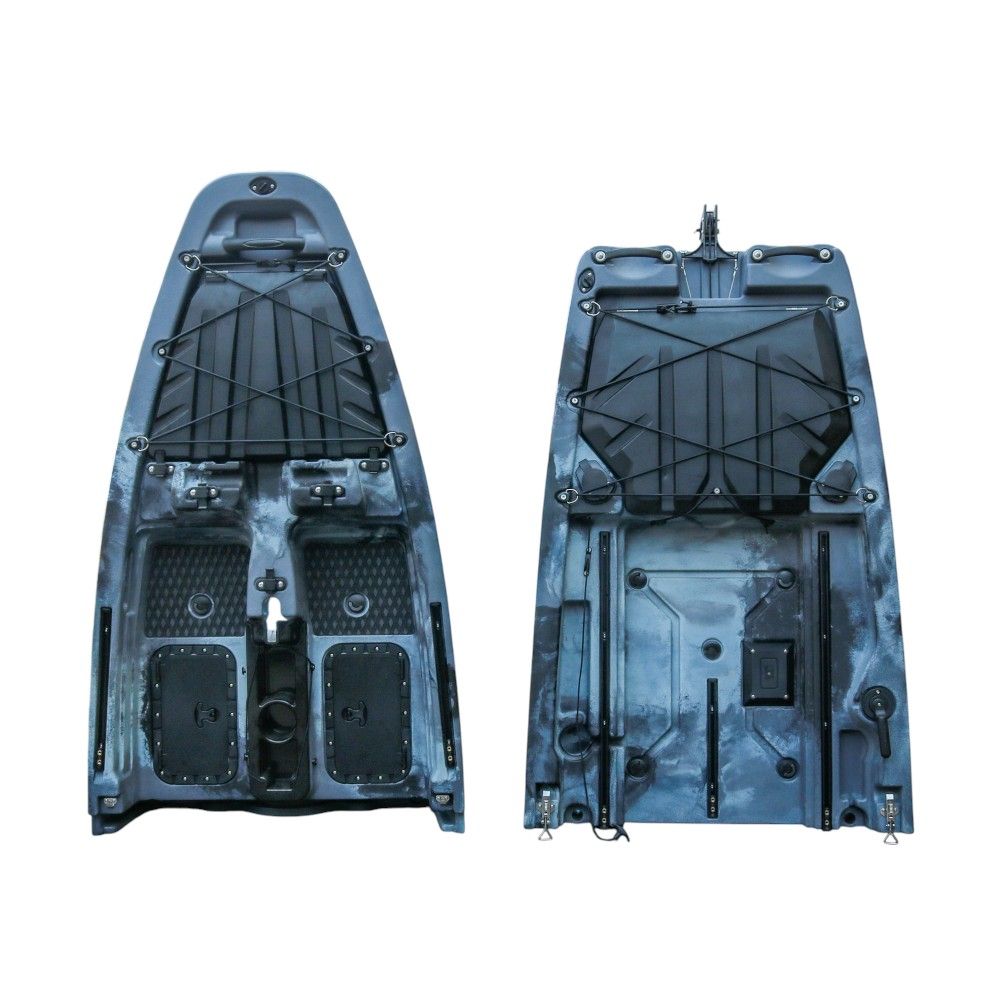 inSPORTline Rhoner Urban Camo Sammenleggbar Pedalkajakk – Frihet på vannet med håndfri fremdrift