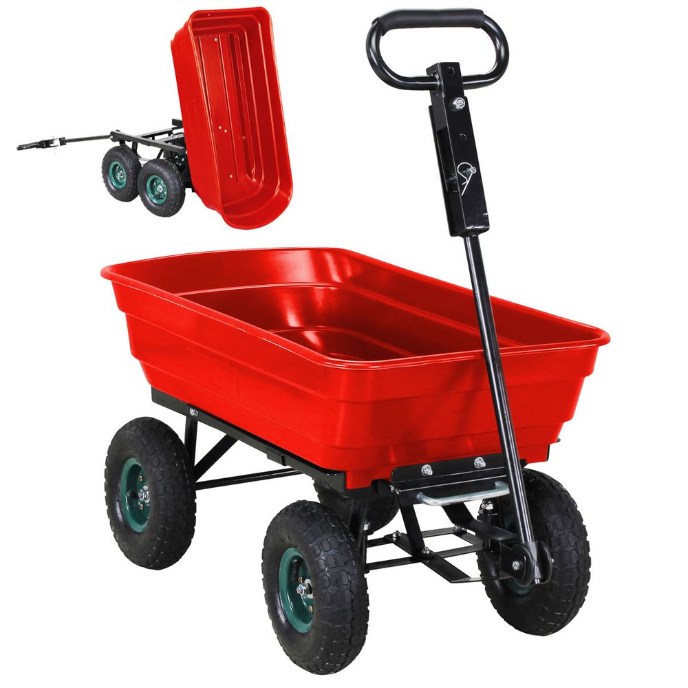 Dumper – transportvogn for hage og byggeplass