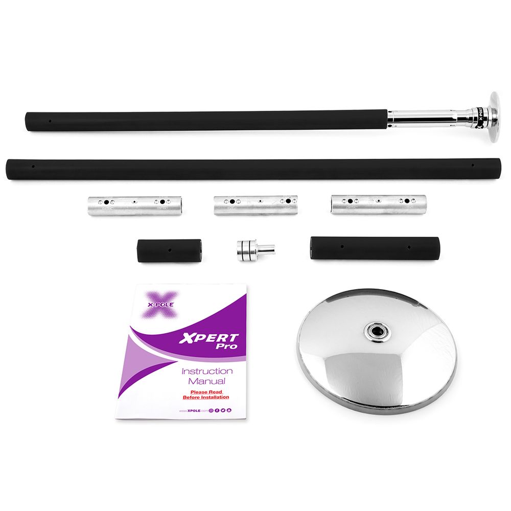X-POLE Xpert Pro polestang - 45 mm statisk/spin