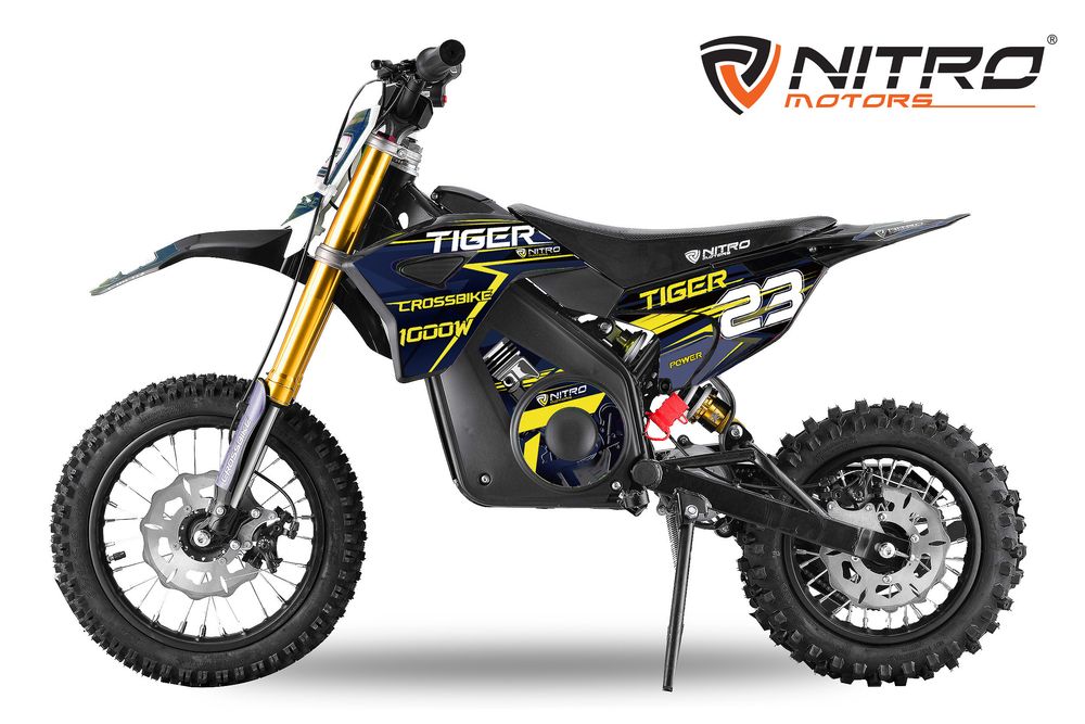 Nitro tiger eco el-dirt bike 1000w 12/10 for barn