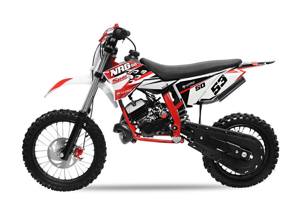 Nitro Motors NRG50 50cc 9hk barnedirtbike 14/12