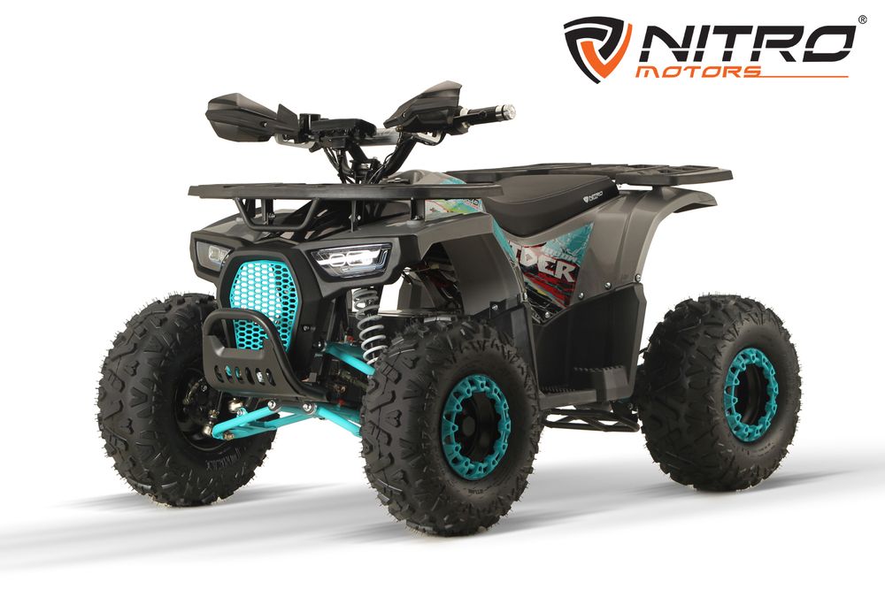 Dustrider 1500W elquad med LED og 4 hastigheter