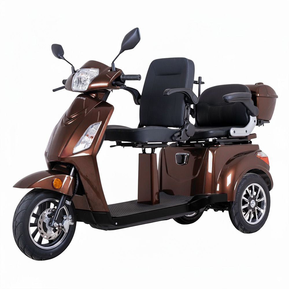 To-personers trehjuls elektrisk scooter – Zorica Duo