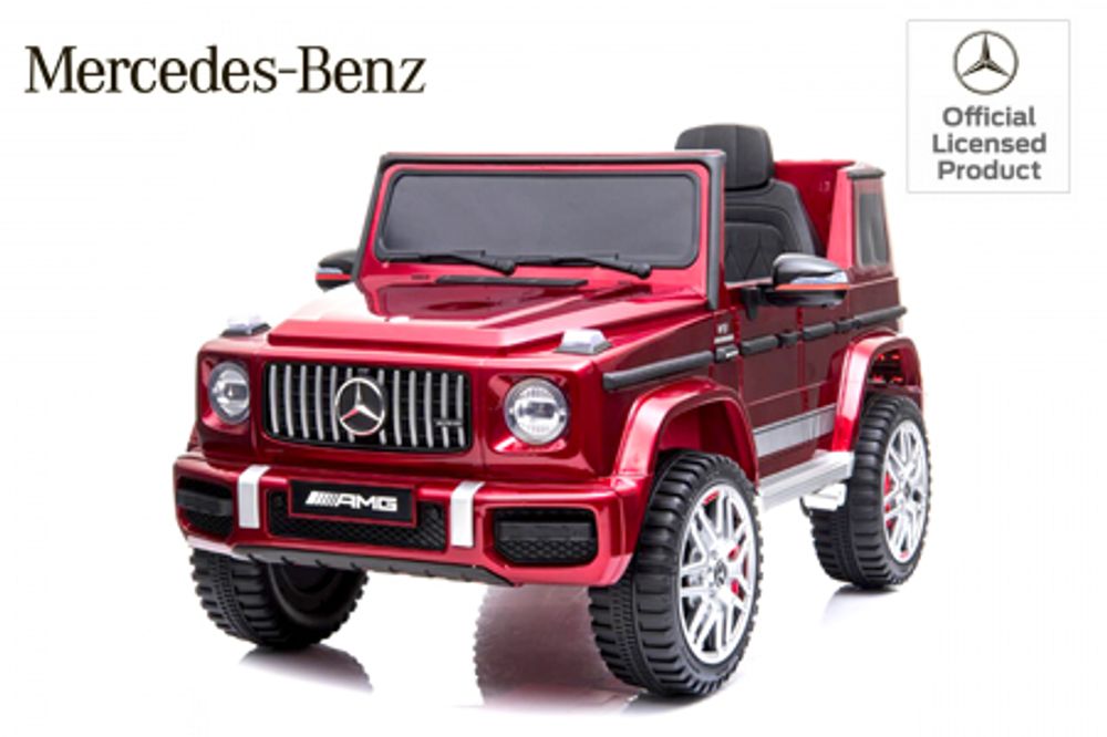 Mercedes G63 AMG barnebil 12V lakkert med fjernkontroll