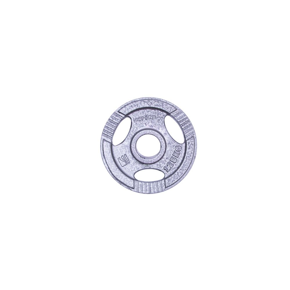Hamerton vektplate 1.25-25 kg - 30 mm inSPORTline 