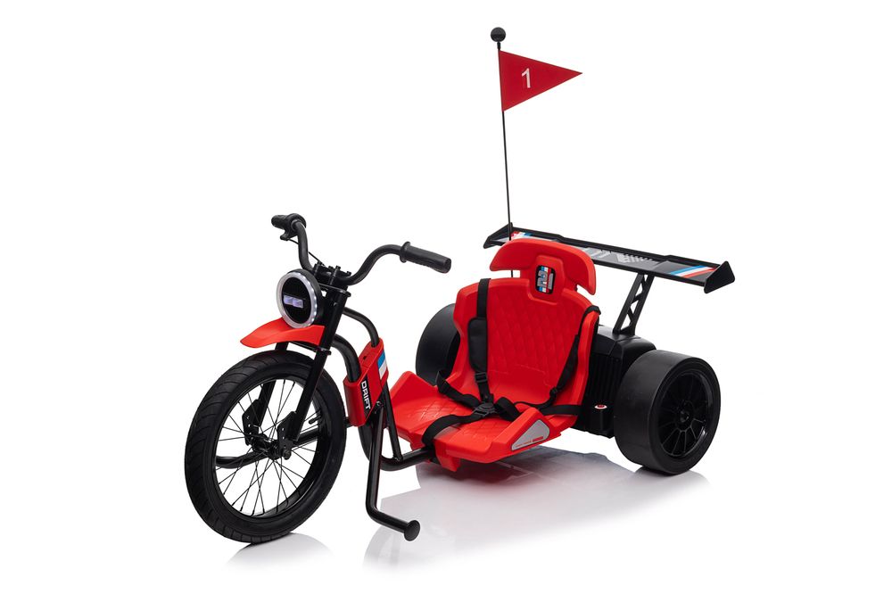 Drifting Bike el-trike 24V barn med 2x120W motorer