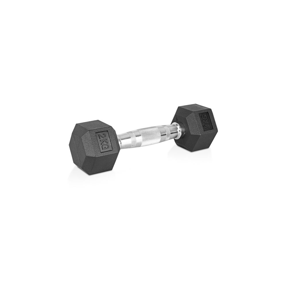 Hex Dumbbell TPU belegg inSPORTline Hexclusive 2 - 30 kg