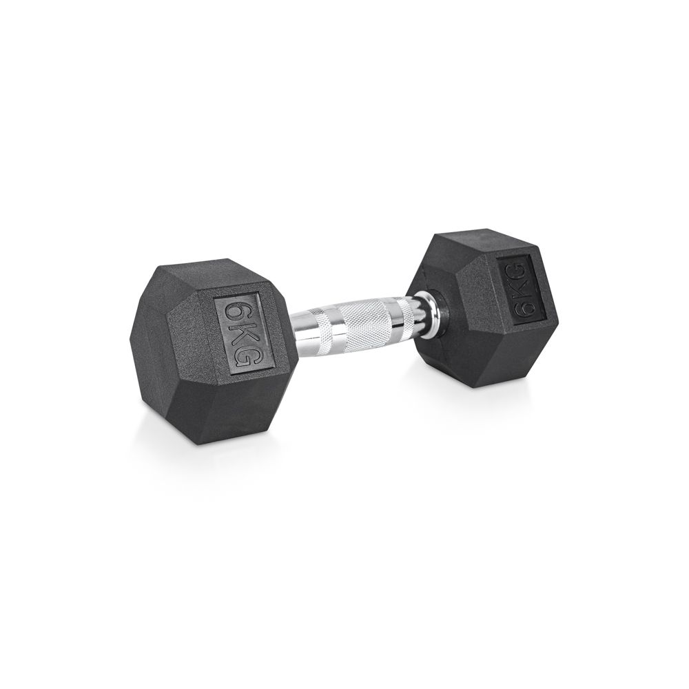 Hex Dumbbell TPU belegg inSPORTline Hexclusive 2 - 30 kg