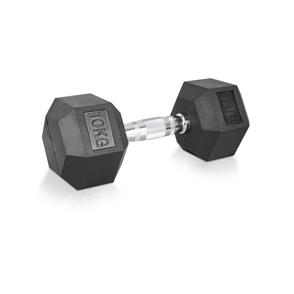 Hex Dumbbell TPU belegg inSPORTline Hexclusive 2 - 30 kg