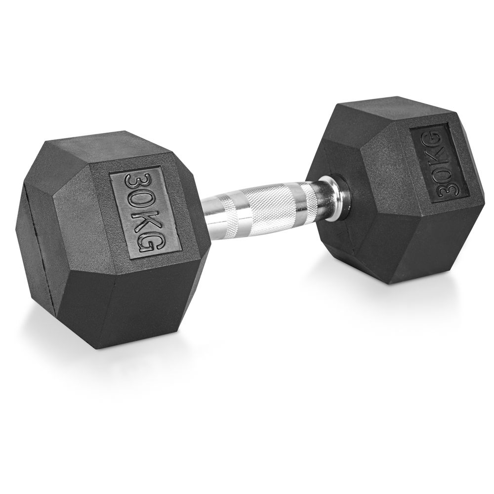 Hex Dumbbell TPU belegg inSPORTline Hexclusive 2 - 30 kg