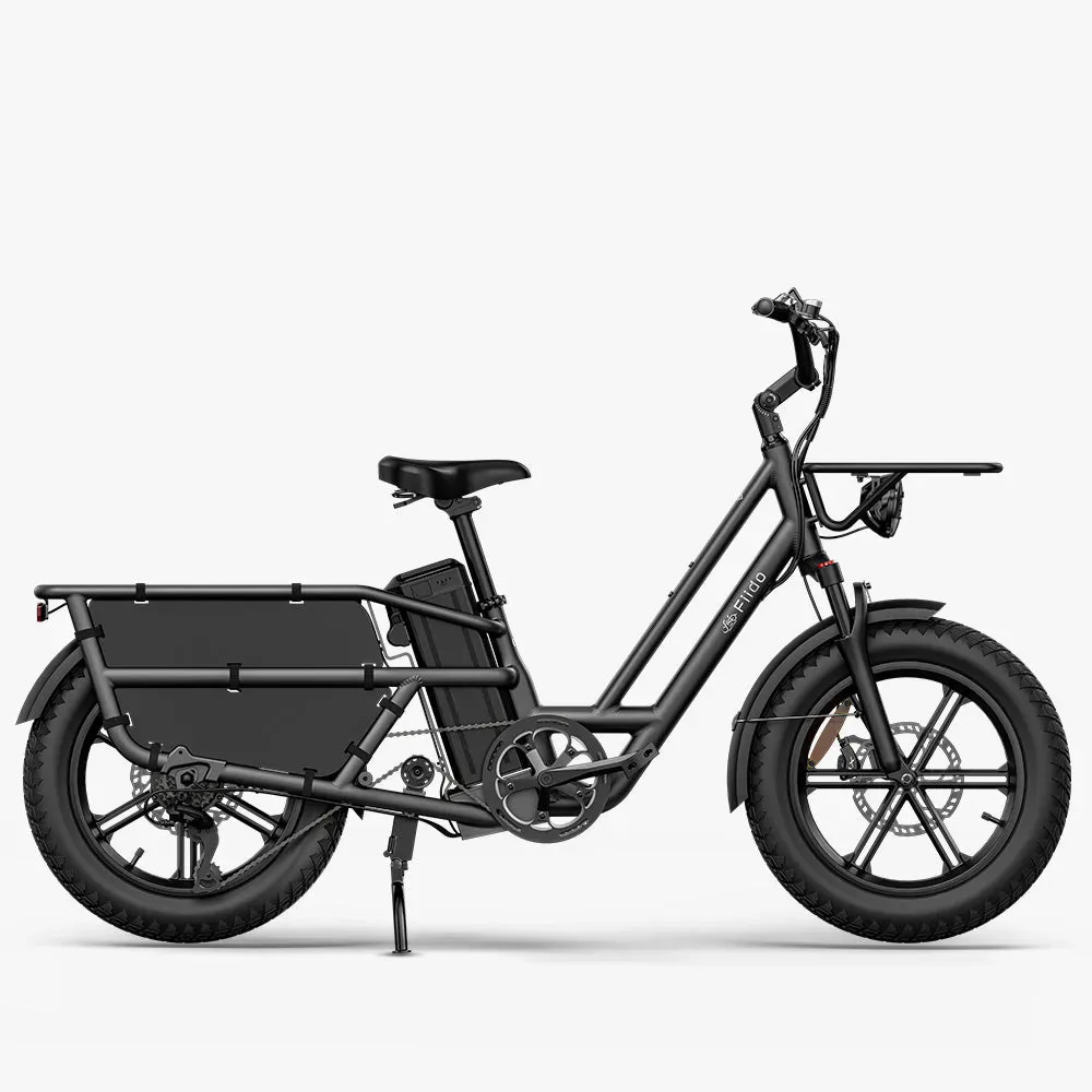 Fiido T2 Longtail Elektrisk lastesykkel 