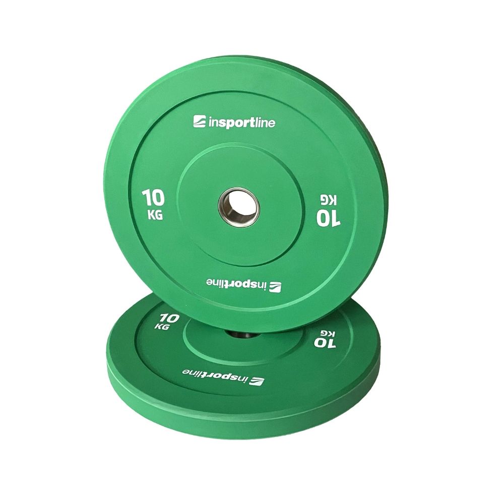 Bumper Plate 50 mm gummibelagt vektskive 5- 25 kg