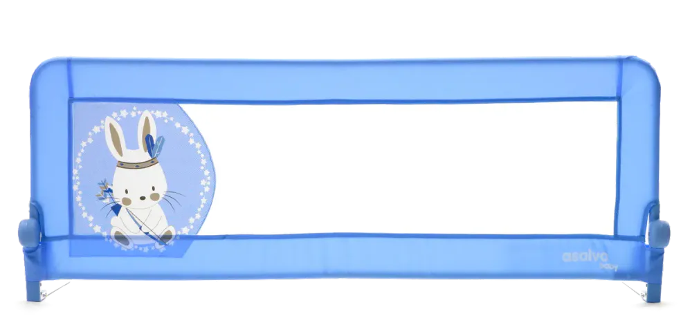 Asalvo 2-i-1 sengehest Tipi Kanin - rosa/blå
