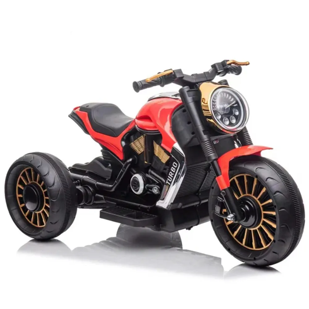 SuperMoto elektrisk motorsykkel for barn – 70W, 12V, Bluetooth