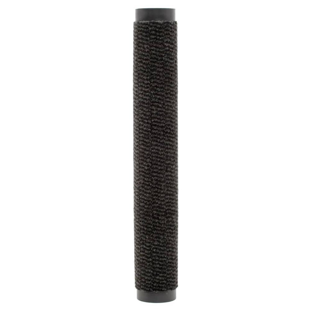 Tuftet dørmatte 60x150 cm sort