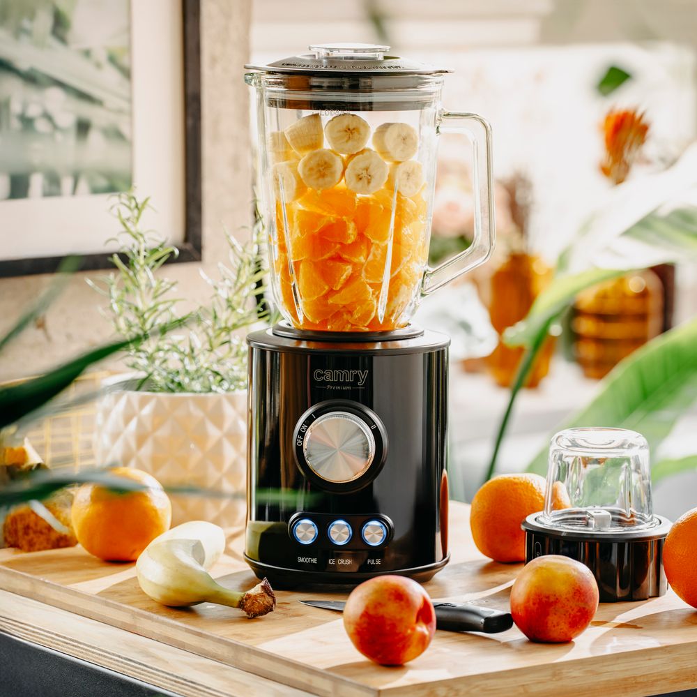 Camry blender med glasskanne 1800w - 1,5 liter