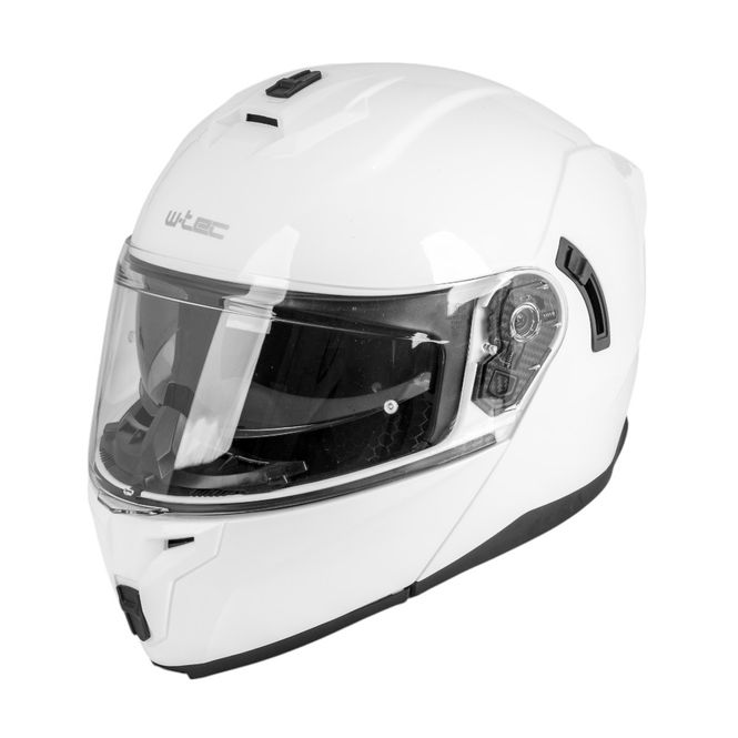 Hovedbilde Modulhjelm W-TEC Benidor touringhjelm - hvit