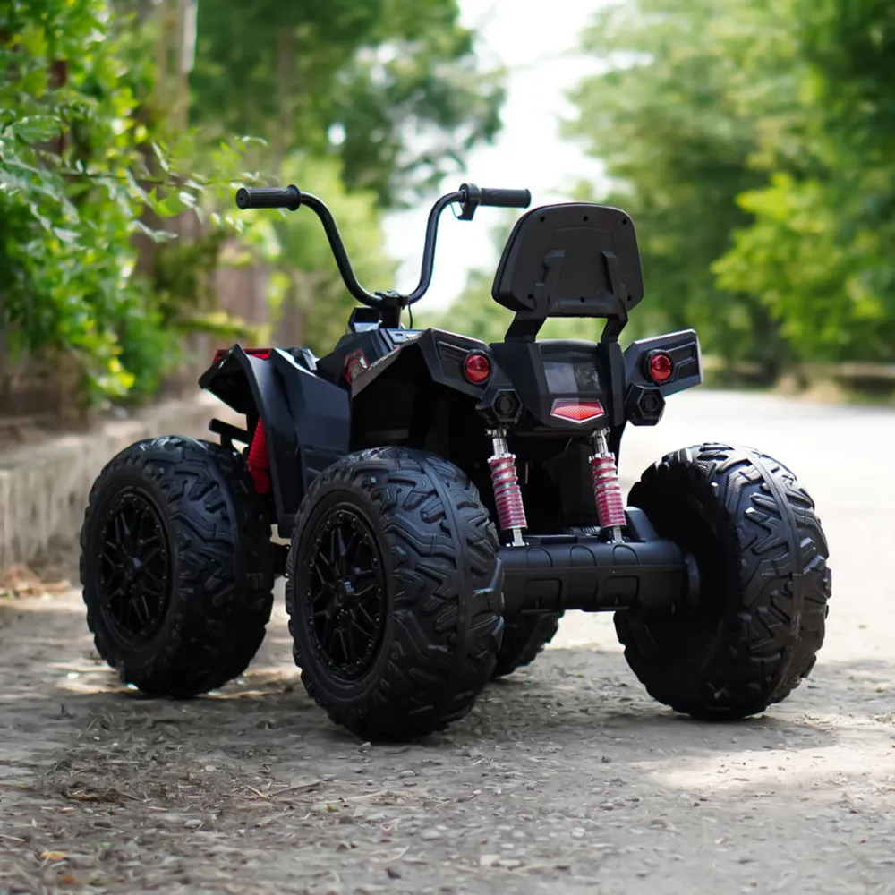 Elektrisk ATV for barn MonsterQuad Premium 400W 24V 14Ah – svart