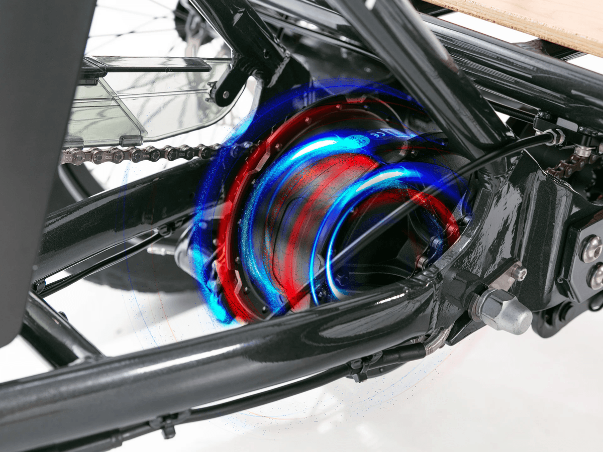 Triker elektrisk fatbike 3hjulssykkel - 85NM - Differensial