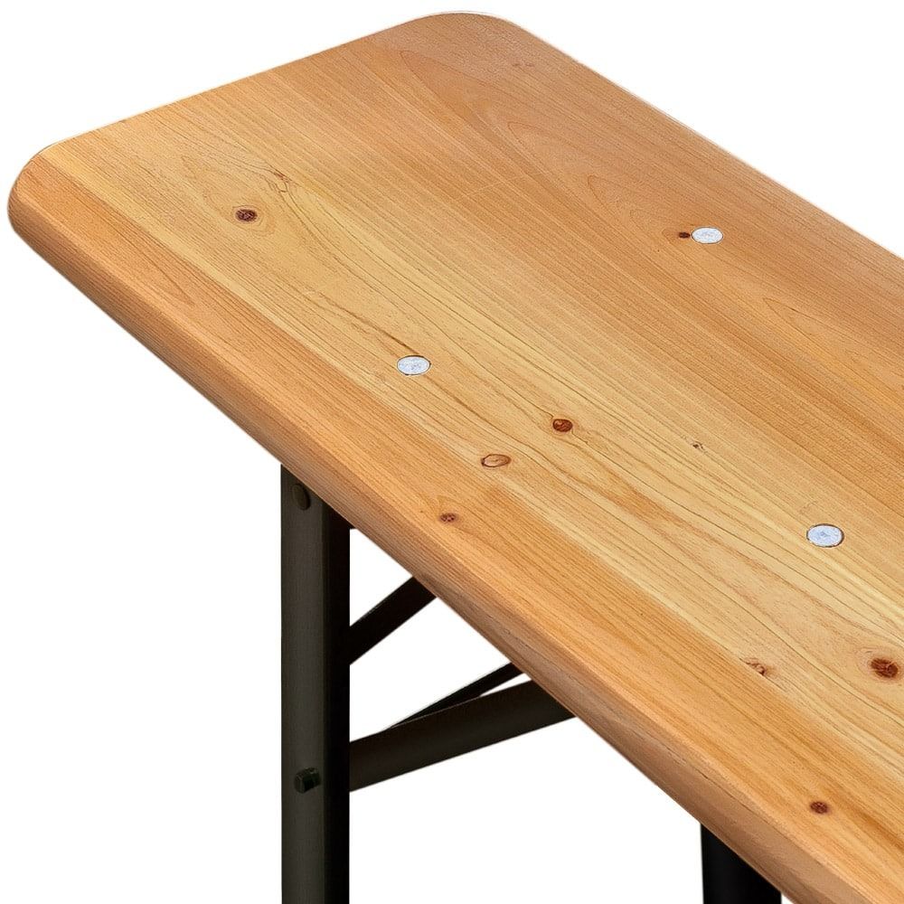 Hagebenksett 170cm - sammenleggbart