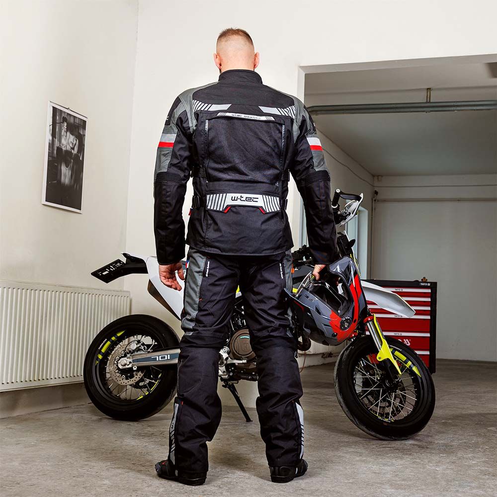 Motorsykkeljakke W-TEC Excellenta Evo - herre