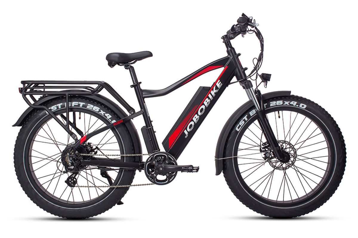 JOBOBIKE Robin elsykkel fatbike 250W - 120km