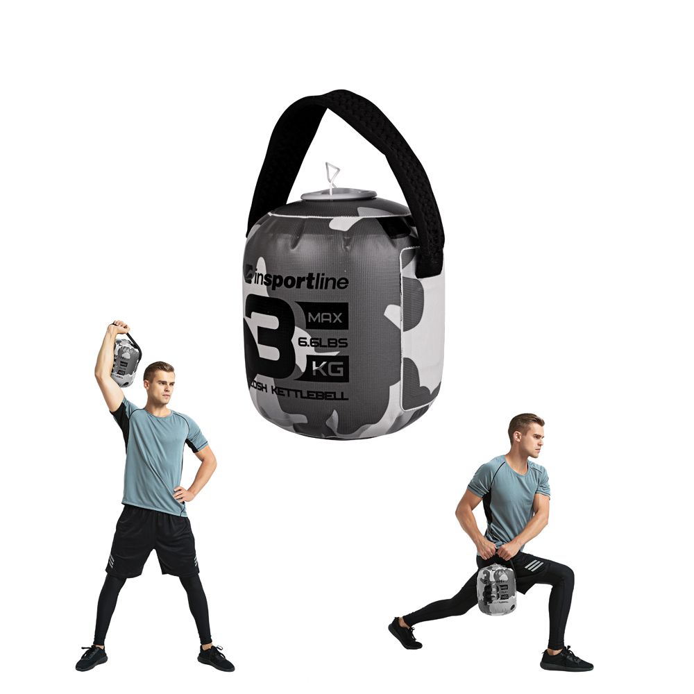 Vannfyllbar Dumbbell inSPORTline Quabell 3-8 kg