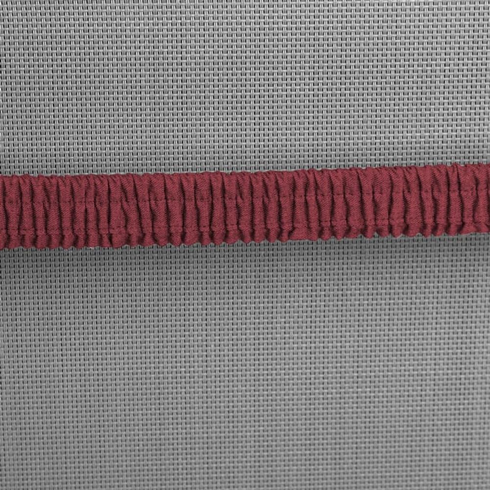 Stolputesett 6 stk Cozy Vanamo 129x53x10 cm - rød