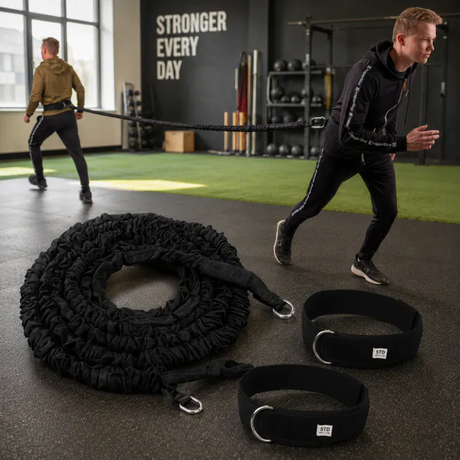 Hovedbilde Motstandsbånd for Sprinttrening 600 cm 14,5 kg - ...