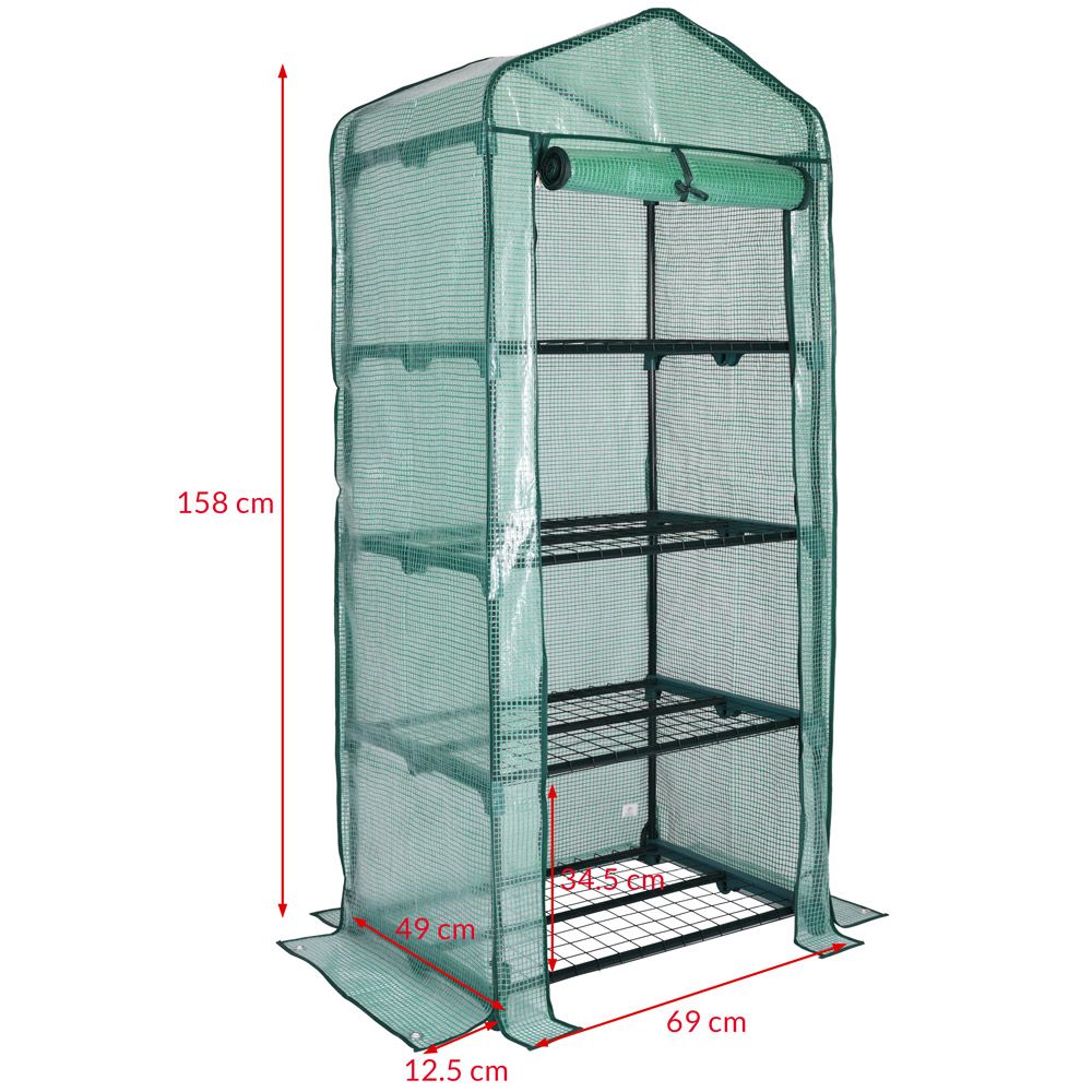 Folie drivhus 158x49x69cm