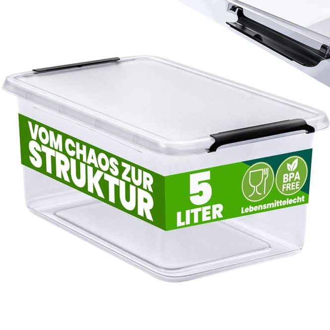Hovedbilde Oppbevaringsboks 30x20x12 cm – 5L
