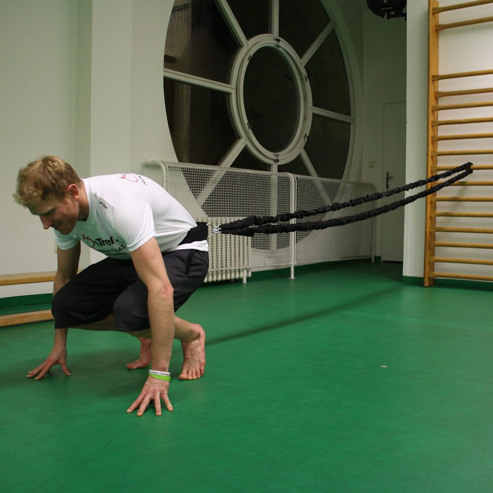 Motstandsbånd for Sprinttrening 600 cm 14,5 kg - inSPORTline Byfaster