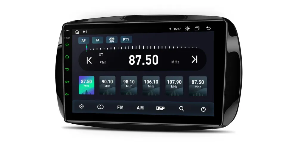 Android DAB+ bilstereo Smart Fortwo 9
