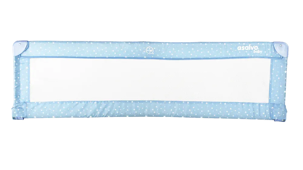 Asalvo 150 cm sengehest - Lyseblå stjerner