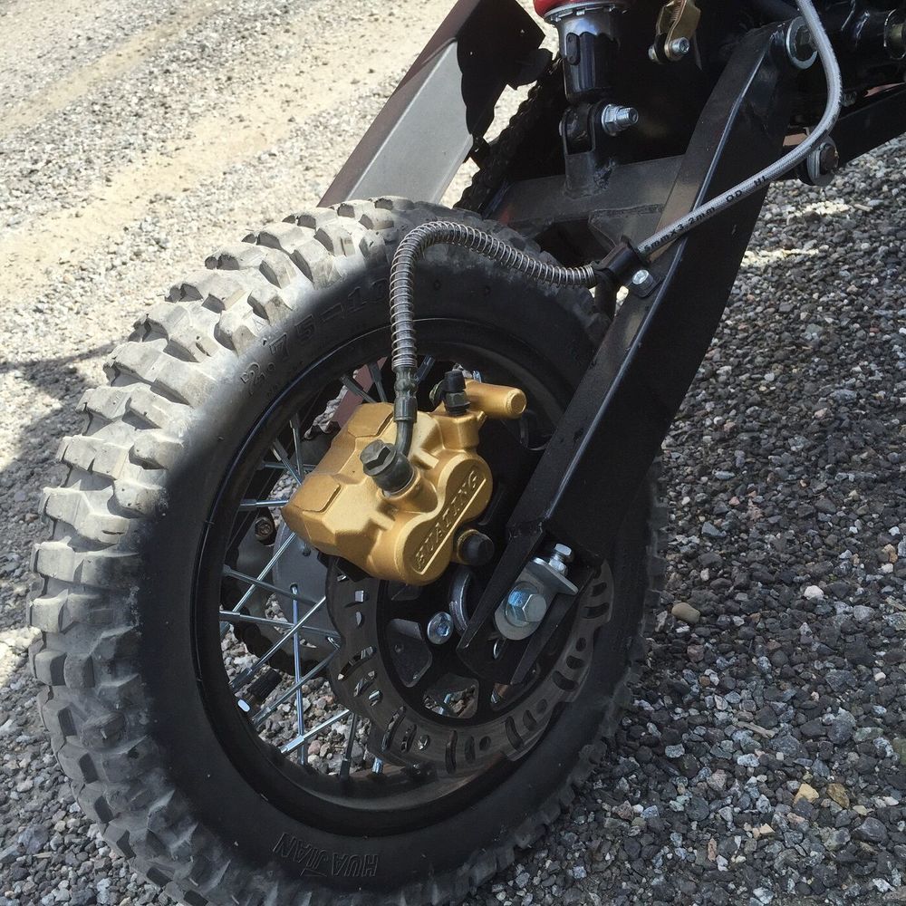 110cc halvautomat motorcrosser elstart