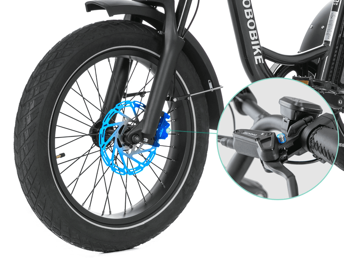 Triker elektrisk fatbike 3hjulssykkel - 85NM - Differensial